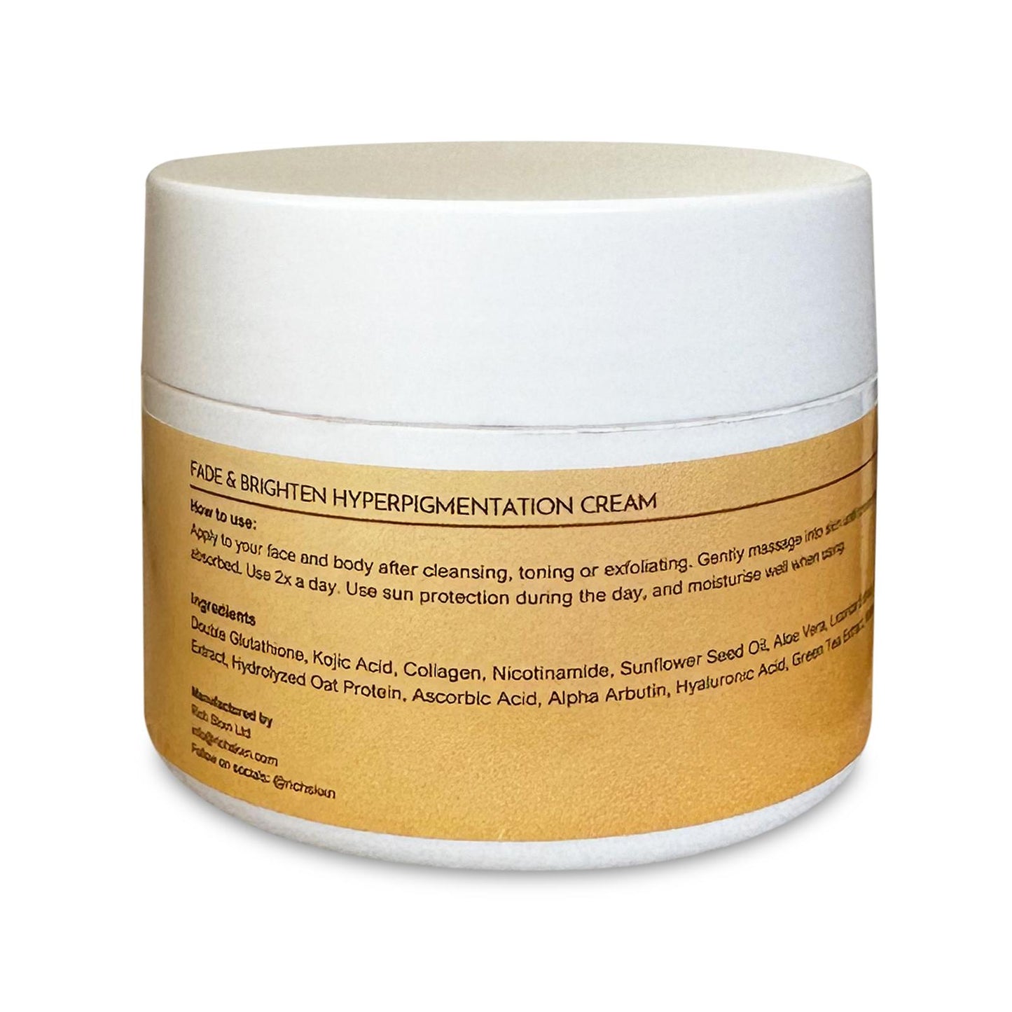 Fade and Brighten Hyperpigmentation Cream