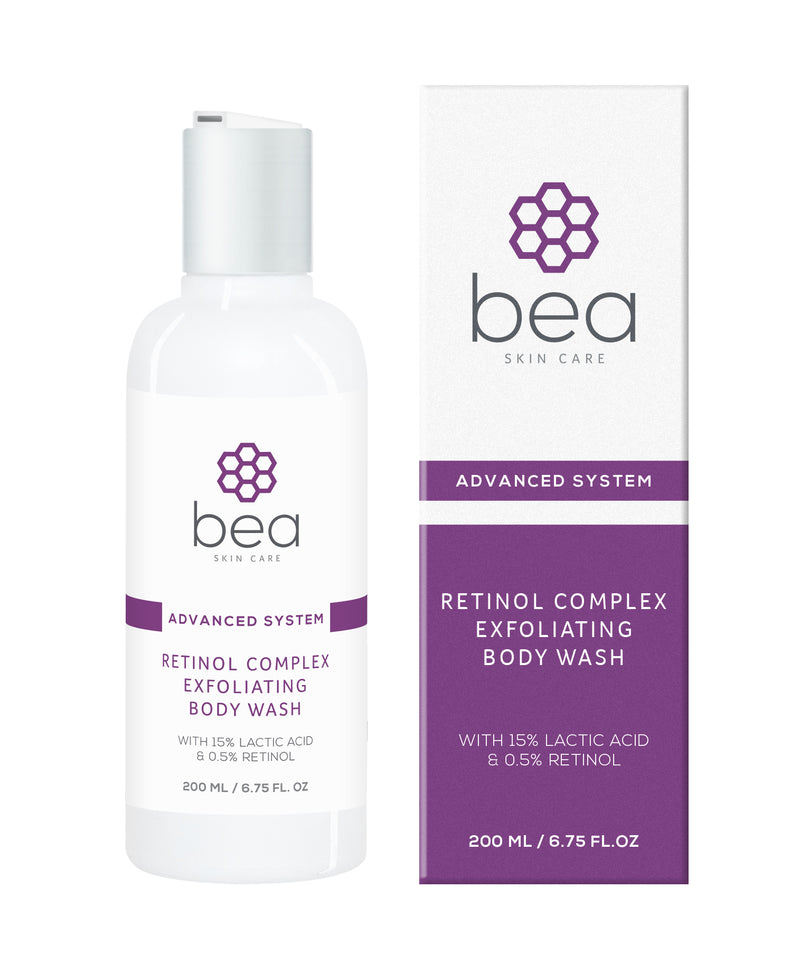 Retinol Complex Exfoliating Body Wash – 200ml